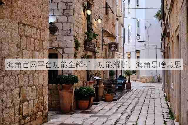 海角官网平台功能全解析 - 功能解析,海角是啥意思