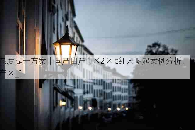 热度提升方案|国产自产 1区2区 c红人崛起案例分析,国产区_1