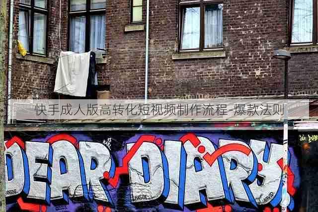 快手成人版高转化短视频制作流程-爆款法则